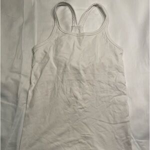 Basic white tank top